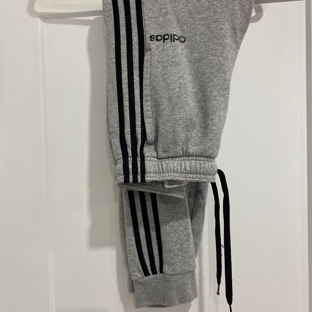 Adidas grey sweatpants